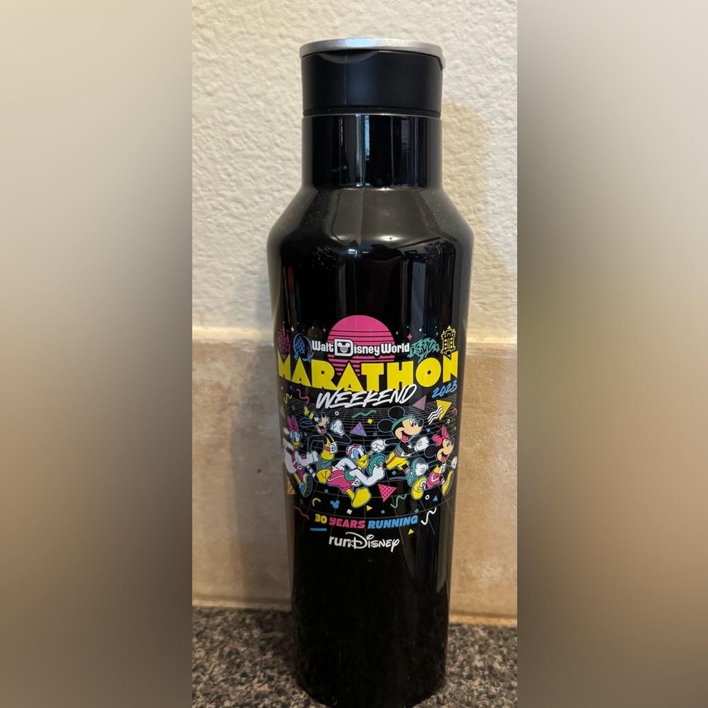 RunDisney Corkcicle 2023 Walt Disney World marathon weekend water bottle
